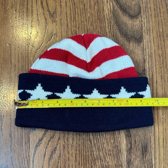 Red, White, and Blue Scarf and Hat Set - Picture 3 of 6